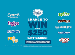 Win 1 of 12 $250 Drakes Gift Cards - Drakes / Bulla