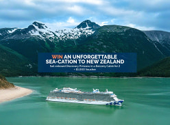 Win a Dream Sea-Cation for Two to New Zealand with Princess