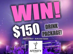 Win a $150 Drinks Package at Affinity Bar Burleigh Heads - South East Queensland Community