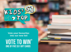 Win 1 of 5 $51 Dymocks Gift Cards