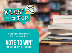 Win 1 of 5 $51 Dymocks Gift Cards