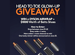 Win a Dyson Airwrap Multi-Styler & a $1K Betts Shoe