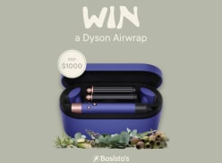 Win a Dyson Airwrap in Prussian Blue/Rich Copper - Bosisto's Australia