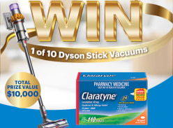 Win 1 of 10 Dyson Stick Vacuums