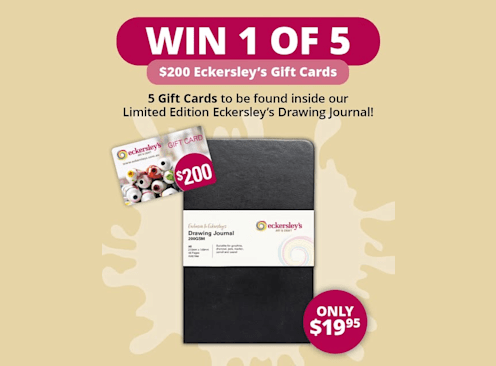 Win 1 of 5 $200 Eckersleys Gift Cards - Eckersleys Art & Craft