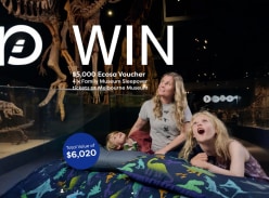 Win a $5K Ecosa Voucher & Family Museum Sleepover Experience