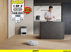 Win 1 of 3 Ecovacs Deebot N50 Omni Robotic Vacuums