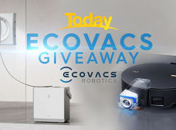 Win 1 of 3 Ecovacs Prize Packs