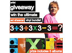 Win the Ultimate Ed Sheeran Vinyl Bundle