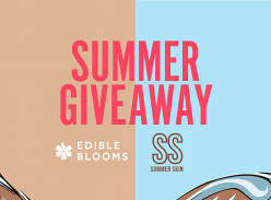 Win 1 of 2 Edible Blooms X Summer Skin Packs