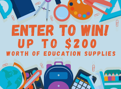 Win up to $200 Worth of Education Supplies