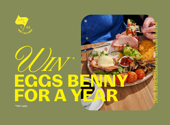 Win Eggs Benny for a Year for Father's Day