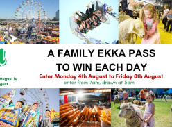 Win 1 of 5 Ekka Family Passes
