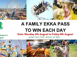 Win 1 of 5 Ekka Family Passes