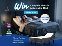 Win an Electric Adjustable Bed - Sleep Sophie