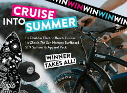 Win an Electric Bike, Surfboard and More