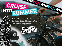 Win an Electric Bike, Surfboard and More