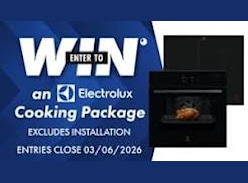 Win an Electrolux Cooking Package - The Good Guys