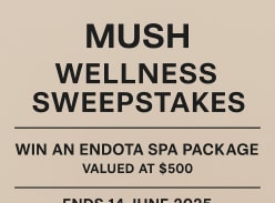 Win a $500 Endota Spa Package