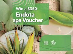 Win a $350 Endota Spa Voucher
