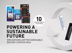 Win eneloop Rechargeable Battery Giveaway