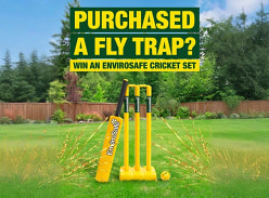 Win 1 of 6 Envirosafe Cricket Sets Every Week for 13 Weeks