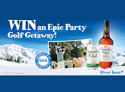 Win an Epic Party Golf Getaway - Canadian Club