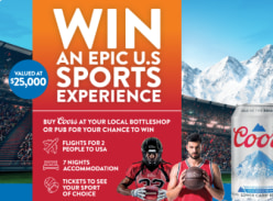 Win an Epic U.S. Sports Experience with Coors - Good Drinks Australia
