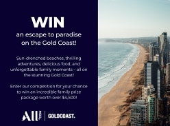 Win an Escape to Paradise on the Gold Coast