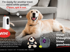 Win a EUFY Pet Dog Camera & Treat Dispenser