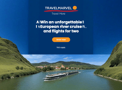 Win a European River Cruise and Flights for Two