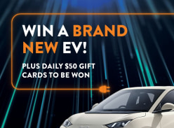 Win an EV Car & $50 Foodworks Gift Cards Daily - FoodWorks