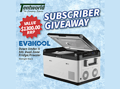 Win an Evakool 50L Dual Zone Fridge/Freezer