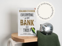 Win 1 of 5 copies of Everyone in This Bank is a Thief