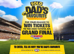 Win 1 of 3 Experiences to 2025 Toyota AFL Grand Final