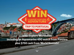 Win 1 of 3 Explore Worldwide Adventure Tours in Portugal