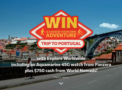 Win 1 of 3 Explore Worldwide Adventure Tours in Portugal