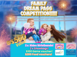Win the Fairfield Easter Fair Family Dream Pass - Fairfield Easter Fair