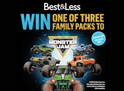 Win 1 of 3 Family Monster Jam Tickets