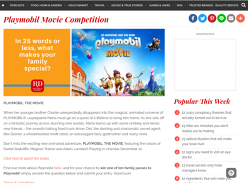Win Family Movie Tix to PlayMobil