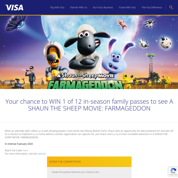 Win Family Movie Tix to Shaun the Sheep