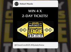 Win a Family Pass to the Cheercon Nfinity Champions League
