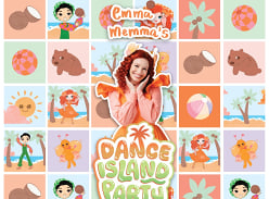 Win a Family Pass to Emma Memma's Dance Island Party