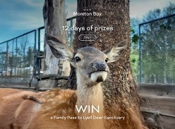 Win a Family Pass to Lyell Deer Sanctuary