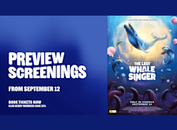 Win a Family Pass to a Preview Screening of the Last Whale Singer - ReviewBrisbane