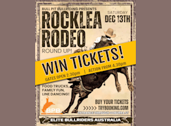 Win a Family PASS to the Rocklea Rodeo Round up