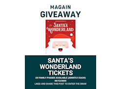 Win a Family Pass to Santas Wonderland
