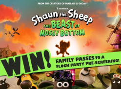 Win a Family Pass to see Shaun the Sheep: Beast of Mossy Bottom - South East Queensland Community