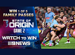 Win a Family PASS to State of Origin GAME 2