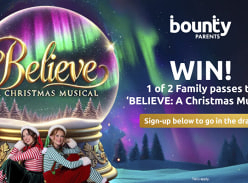 Win 1 of 2 Family Passes to Believe: a Christmas Musical
